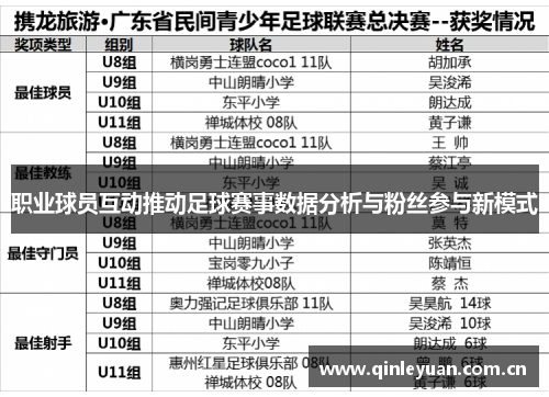 职业球员互动推动足球赛事数据分析与粉丝参与新模式